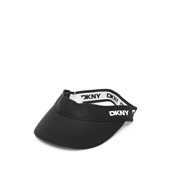 ダナ キャラン ニューヨーク州 レディース 鳥打ち帽 付属物 Logo tennis visor Black
