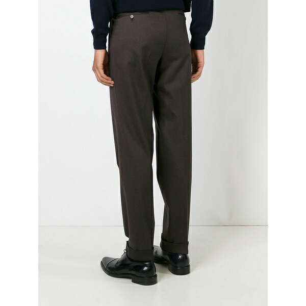 カナーリ メンズ カジュアルパンツ ボトムス Tailored trousers Brown｜asty