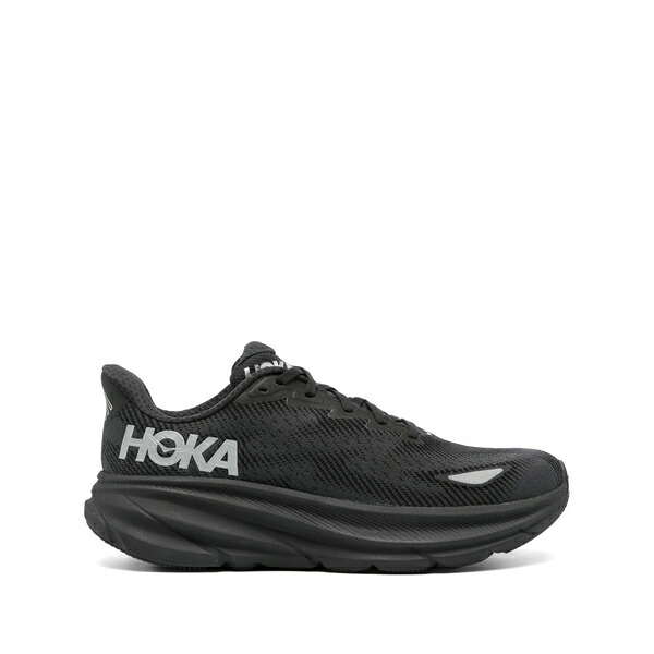 ホカオネオネ レディース スニーカー シューズ Clifton 9 sneakers Black|asty