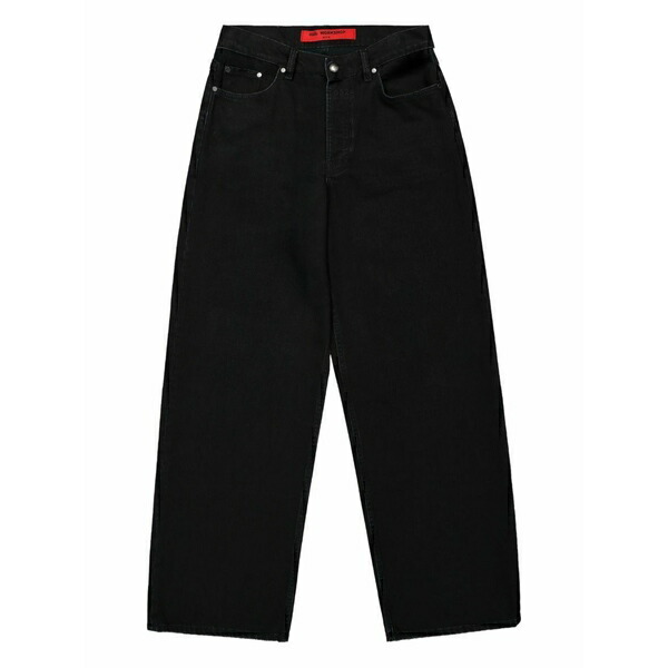ゼロスリーツーシー メンズ デニムパンツ ボトムス Down to earth five-pocket jeans Black｜asty
