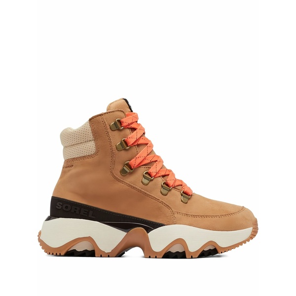 ソレル レディース ブーツ シューズ Kinetic芒聞 chunky-sole lace-up boots Brown
