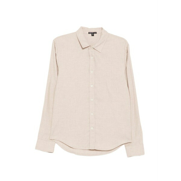 ジェームス パース メンズ シャツ トップス Refined flannel shirt Neutrals｜asty