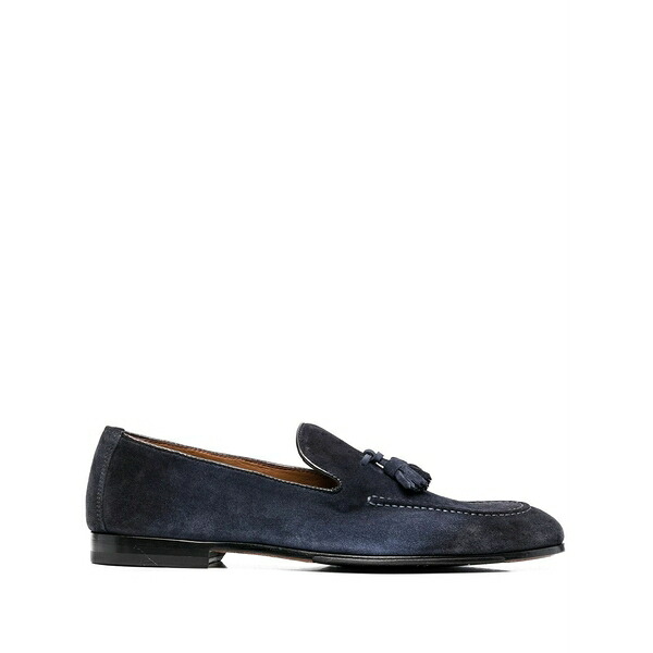 ドンカルズ メンズ スリッポン・ローファー シューズ Tassel-detail suede loafers Blue