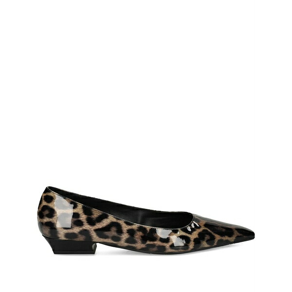 ラス レディース パンプス シューズ Leopard-print pointed-toe pumps Neutrals