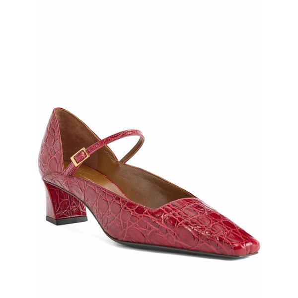 ジュゼッペザノッティ レディース パンプス シューズ Crocodile-effect mary jane pumps Red
