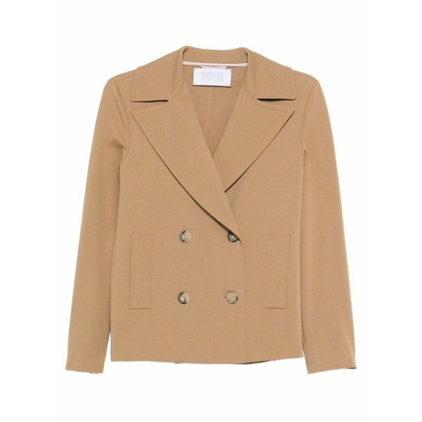 ハリスワーフロンドン レディース 上衣＆上衣 アウター Double-breasted jacket Neutrals