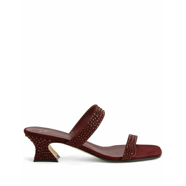ジュゼッペザノッティ レディース サンダル シューズ Aude strass 45粍 rhinestone sandals Red