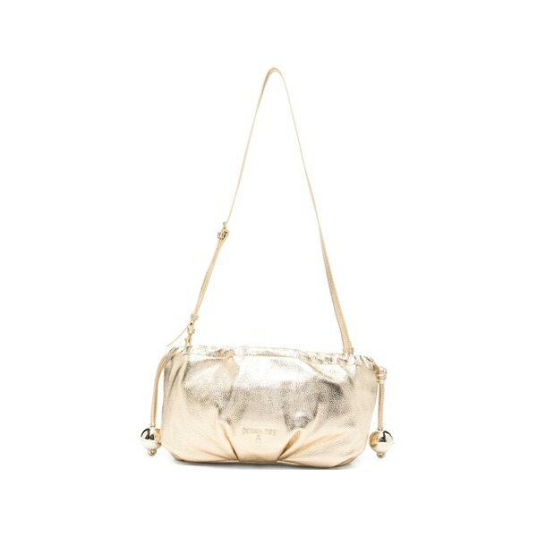パトリツィア ペペ レディース ショルダーバッグ 御徒面子 Small bubble leather shoulder bag Gold