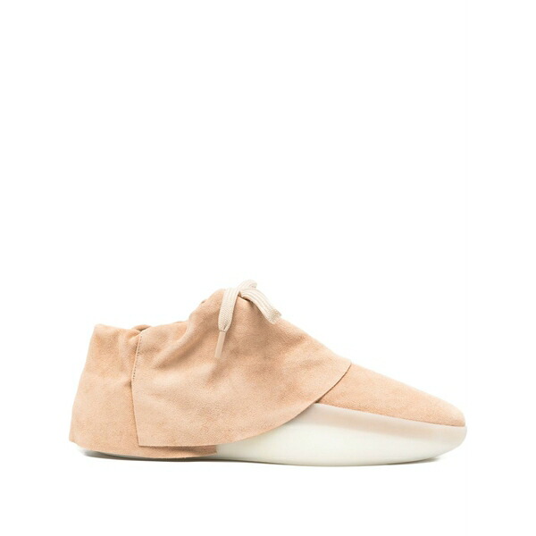 フィアオブゴッド メンズ スニーカー シューズ Suede lace-detail sneakers Neutrals
