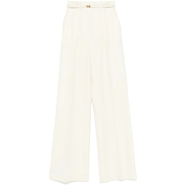 エリザベスフランキ レディース カジュアルパンツ ボトムス Wool trousers Neutrals|asty