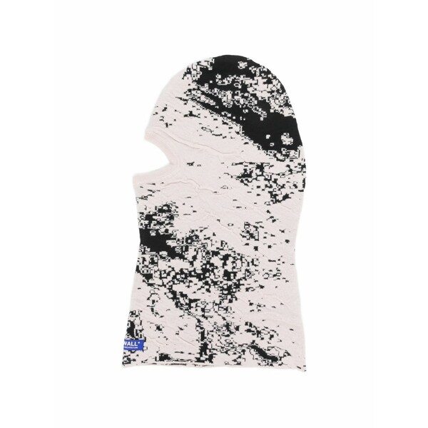 アコールドウォール メンズ かぶり笠 付属品 Intarsia-knit balaclava Neutrals