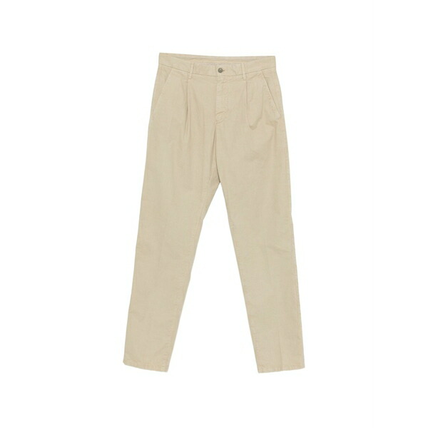アスペジ メンズ 心地好いズボン下 ボトムス Pleated trousers Neutrals