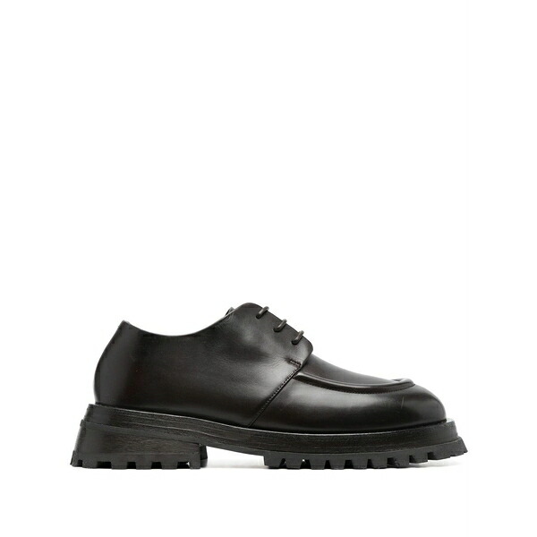 マーシャル  メンズ 御召しものシューズ シューズ Scalarmato chunky derby shoes Brown