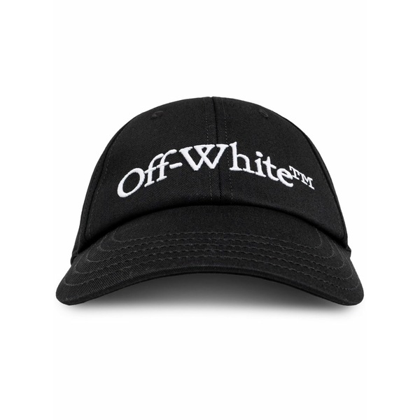 象牙色 メンズ 鳥打ち帽 付属物 Logo-embroidered cotton baseball cap Black