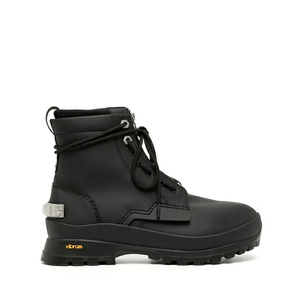シーツーエイチフォー メンズ ブーツ シューズ Boson leather ankle boots Black