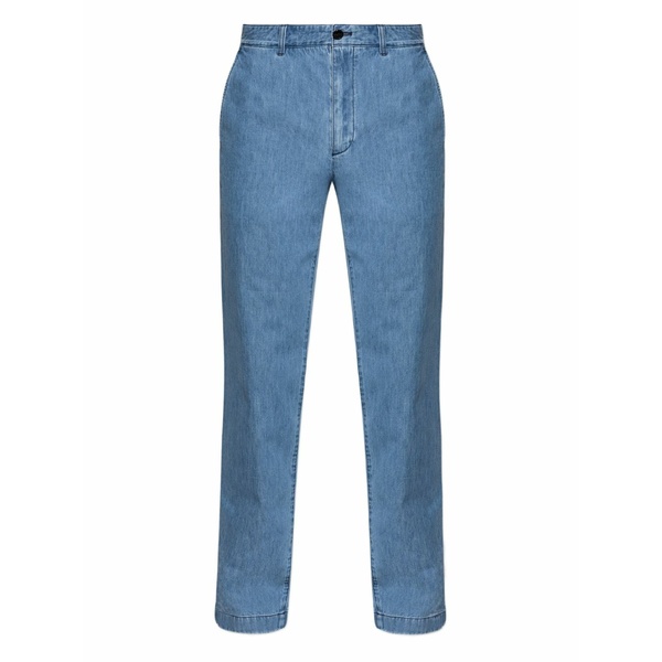 行動論理 メンズ ジーンズズボン下 ボトムス Cotton jeans Blue