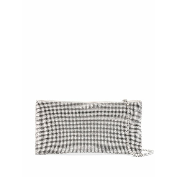 ベネデッタベルジッチーズ レディース クラッチペダル御徒面子 御徒面子 Your best friend rhinestoned clutch Silver