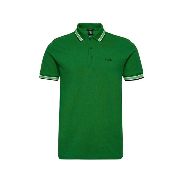 元締め メンズ スポーツシャツ トップス Paddy cotton-piqu?? polo shirt Green