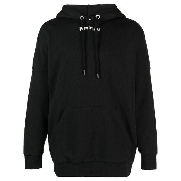 パーム・エンジェルス メンズ パーカー・スウェットシャツ アウター Logo-print hoodie Black