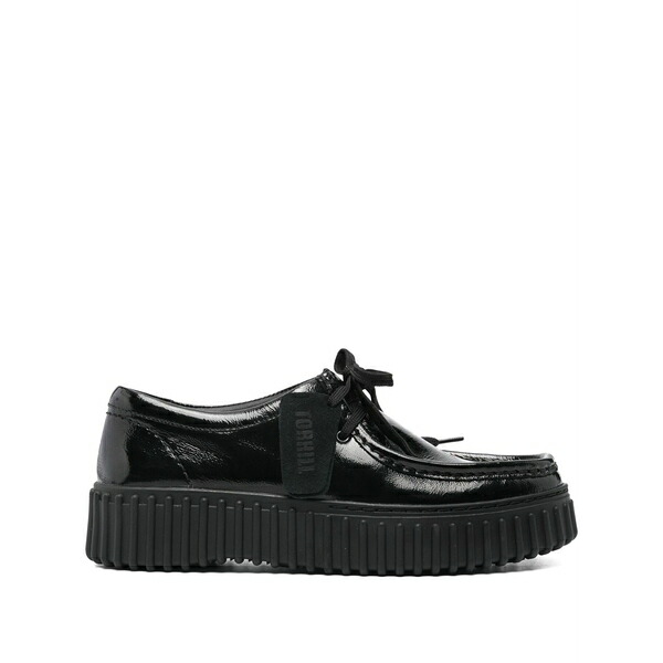 クラークス レディース スニーカー シューズ Torhill bee leather sneakers Black｜asty