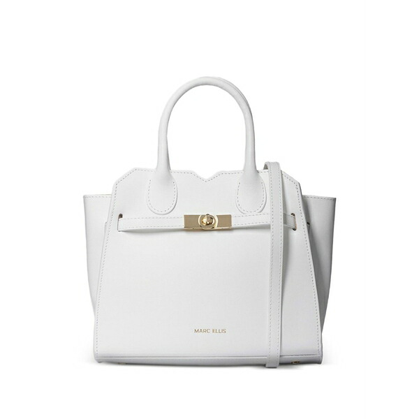 マークエリス レディース トートバッグ バッグ Antilia twist-lock tote bag White|asty
