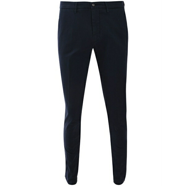 コルネリアーニ メンズ 心地好いズボン下 ボトムス Slim-cut tailored trousers  Blue