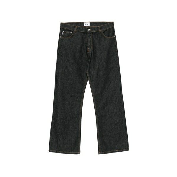 ジーシーディーエス メンズ ジーンズズボン下 ボトムス Embellished trousers Black