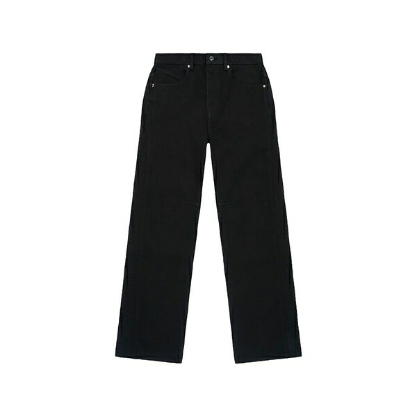 アールティーエー メンズ デニムパンツ ボトムス Zed straight-leg jeans Black