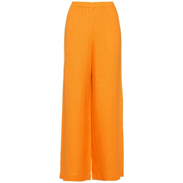 エレス レディース カジュアルパンツ ボトムス Select wide-leg trousers Orange|asty