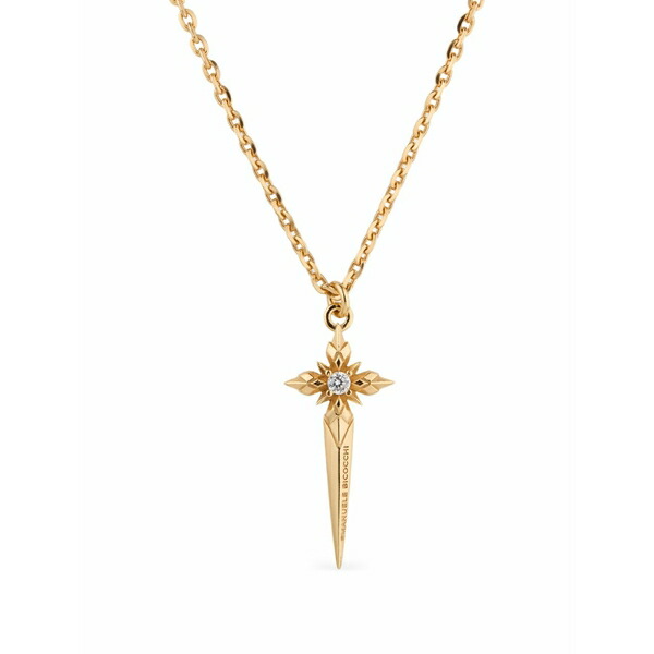 エマニュエレ ビコッキ メンズ 首飾り・チョー鉄道車両 佩び物 Stella ventis dagger necklace Gold