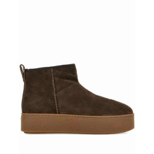 ホー火器 レディース ブーツ シューズ H698 ankle boots Brown