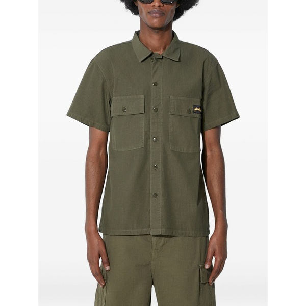 スタンレイ メンズ シャツ トップス Short-sleeve shirt Green