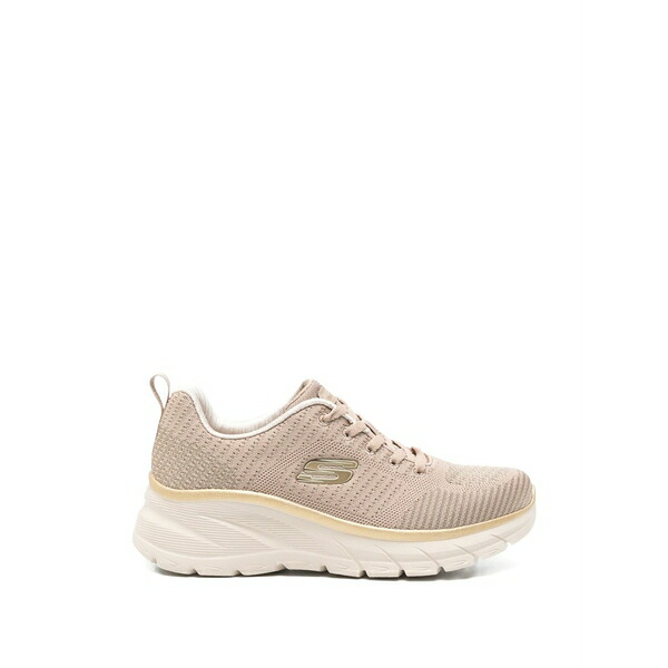 スケッチャーズ レディース スニーカー シューズ Fahion fit 2.0 moonlight glow lace-up sneakers Neutrals｜asty