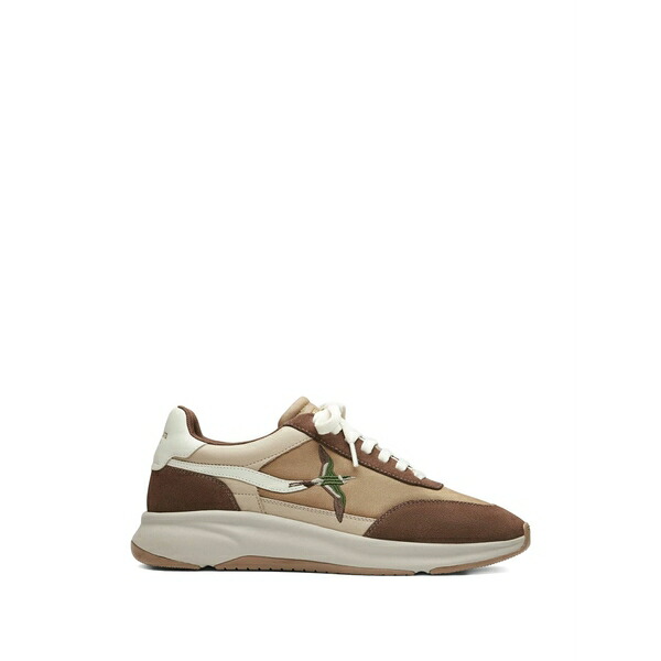 アクセルアリガト メンズ スニーカー シューズ Genesis neo bird runner sneakers Brown