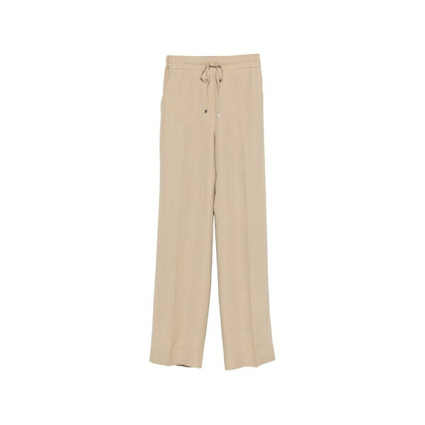 アントネリ レディース カジュアルパンツ ボトムス Selena drawstring trousers Neutrals|asty