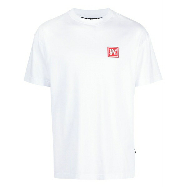 パーム・エンジェルス メンズ ティーシャツ トップス Ski club cotton t-shirt White メンズファッション-トップス