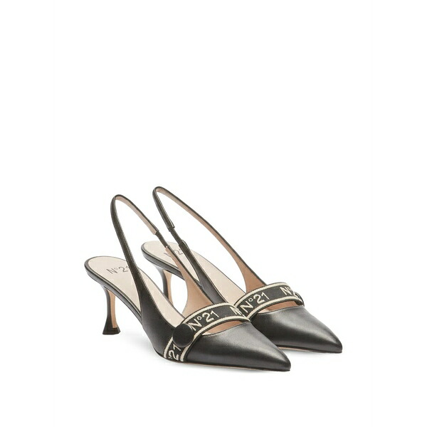 ヌメロ ヴェントゥーノ レディース パンプス シューズ Strap pumps Black