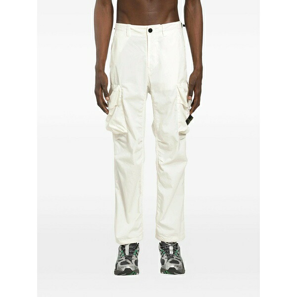 ストーンアイランド メンズ カジュアルパンツ ボトムス Multiple pockets cargo pants Neutrals｜asty