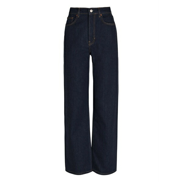 リフォメーション レディース ジーンズズボン下 ボトムス Five-pocket straight jeans Blue