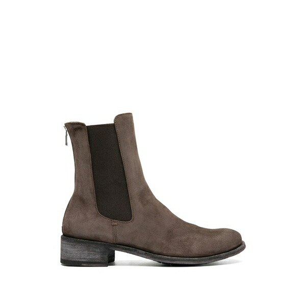 オフィチーネ 創造的 レディース ブーツ シューズ Lison 017 zip detail boots Brown