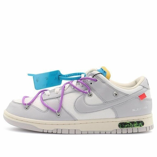 Nike ナイキ メンズ スニーカー ダンク 【Nike x Off-White Dunk Low \u0027Lot 47 of 50\u0027 DM1602-125】  大きさ US_7.5(25.5糎)