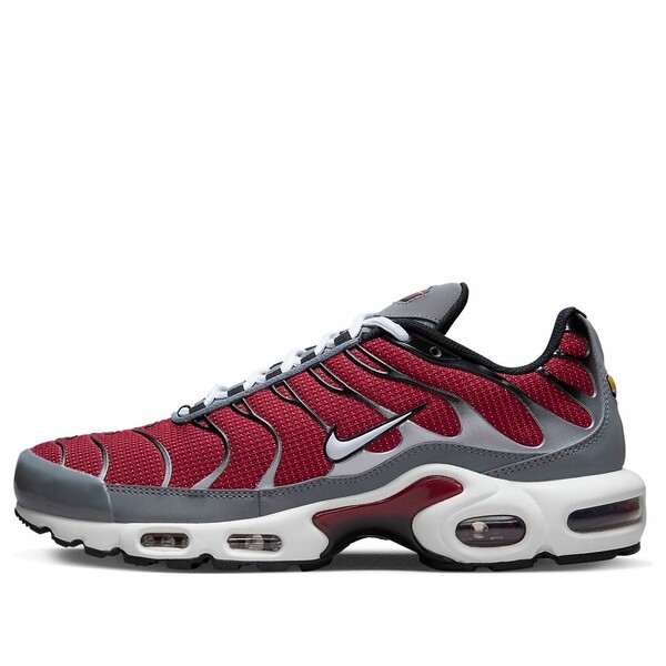 Nike ナイキ メンズ スニーカー エアマックス 【Nike Air Max Plus Team Red Cool Grey DQ3983-600】  サイズ US_11.5(29.5cm)