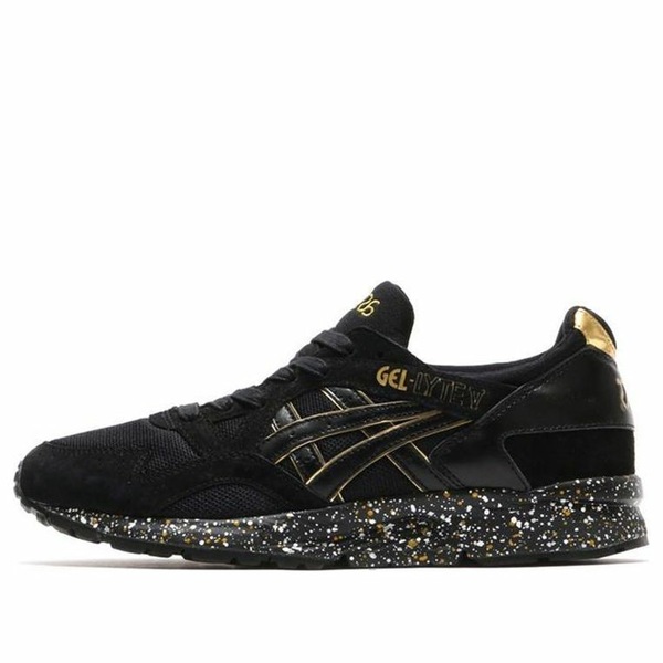 ASICS アシックス メンズ スニーカー 【ASICS x atmos Gel-Lyte 5 \u0027Black Gold\u0027 TQ6J1K-9090】  大いさ US_7.5(25.5糎) 靴-メンズ靴