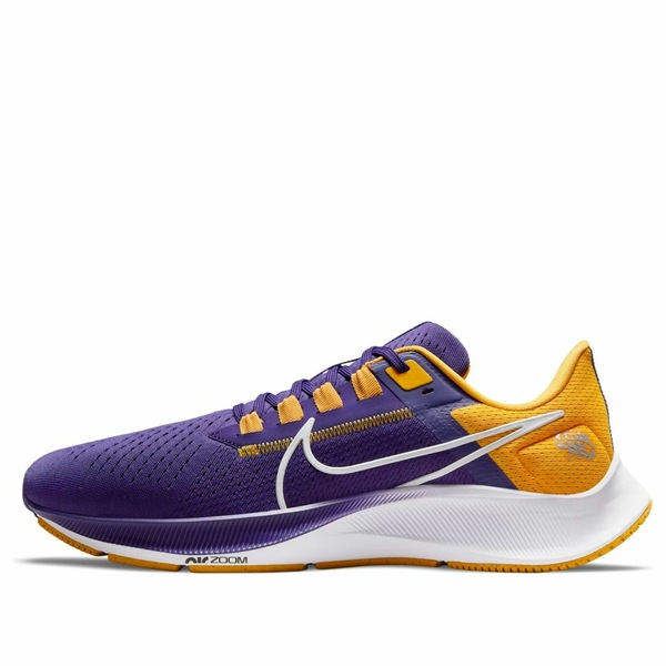 Nike ナイキ メンズ スニーカー 【Nike Air Zoom Pegasus 38 'LSU' DJ0831-500】 サイズ US_9(27.0cm)｜asty
