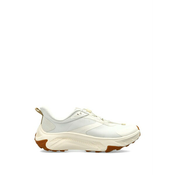 ホカオネオネ レディース スニーカー シューズ Textured lace-up sneakers Neutrals