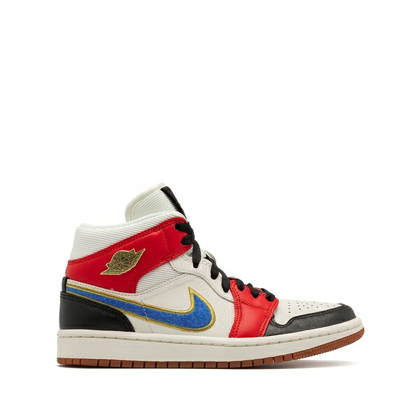 ジョーダン レディース スニーカー シューズ Air jordan 1 mid se "let(her)man" sneakers White｜asty