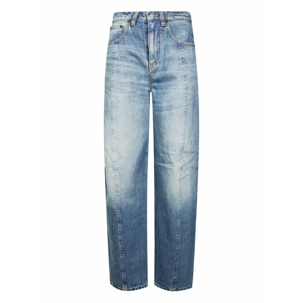 ヴィクトリア ベッカム レディース デニムパンツ ボトムス Panelled jeans Blue｜asty