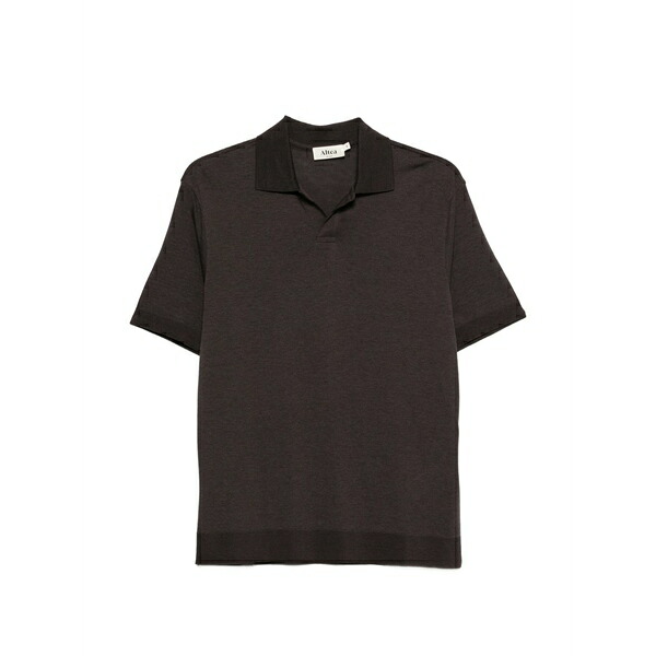 アルテア メンズ Tシャツ トップス Short-sleeve t-shirt Brown|asty