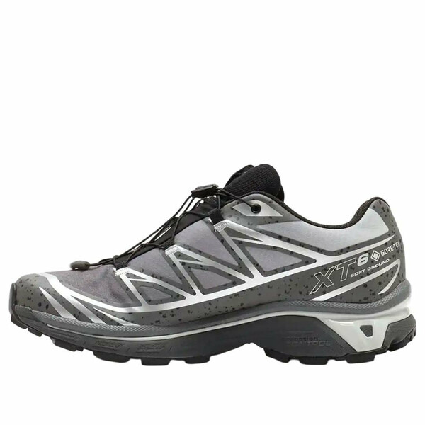 SALOMON サロモン メンズ スニーカー Grey/Silver/Black 【SALOMON x atmos XT-6 Gore-Tex 'Concrete Jungle' 478301】 サイズ US_6(24.0cm)|asty