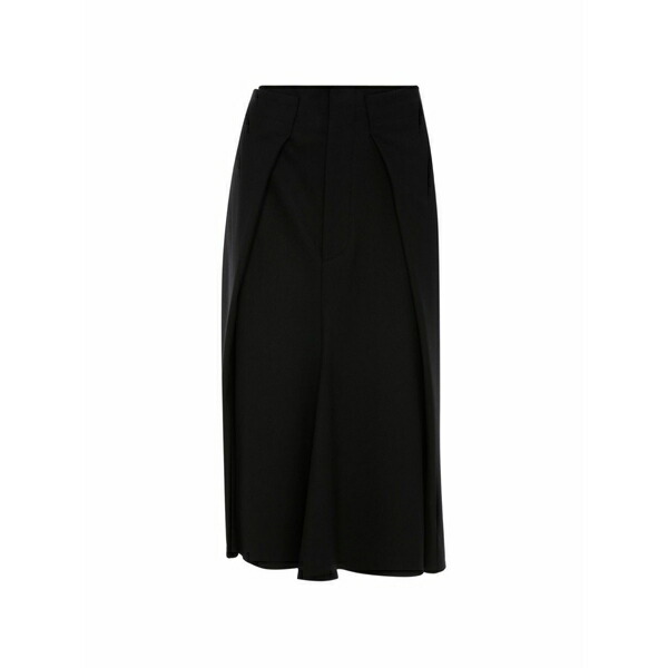 ヴィクトリア ベッカム レディース スコート ボトムス Tailored pleated MIDI skirt Black